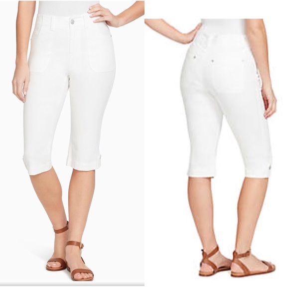gloria vanderbilt skimmer capris